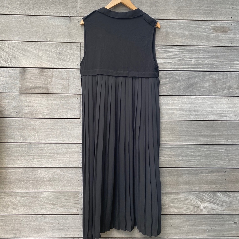 Zara Black Chiffon Duster Size M